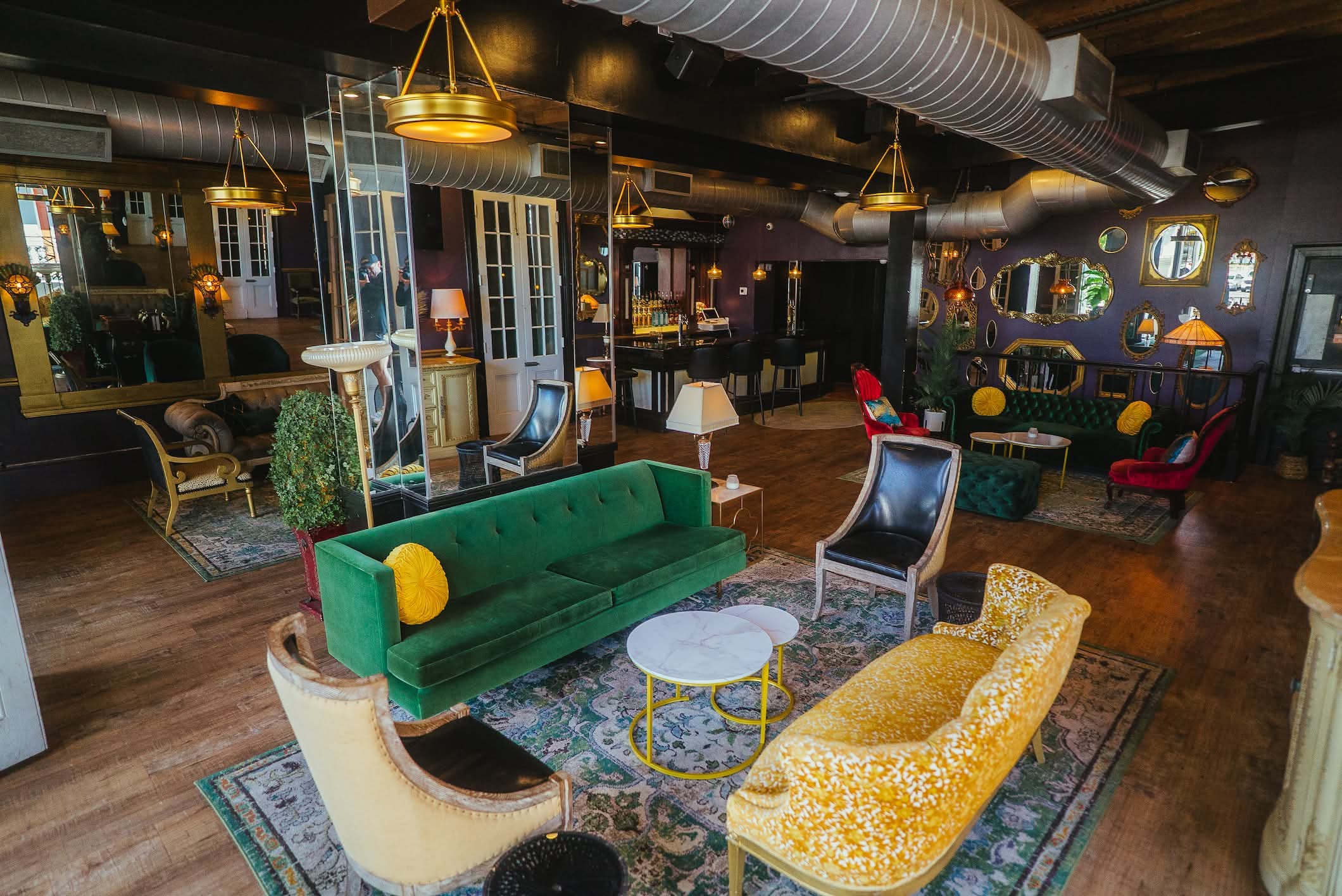 Velvet cocktail lounge