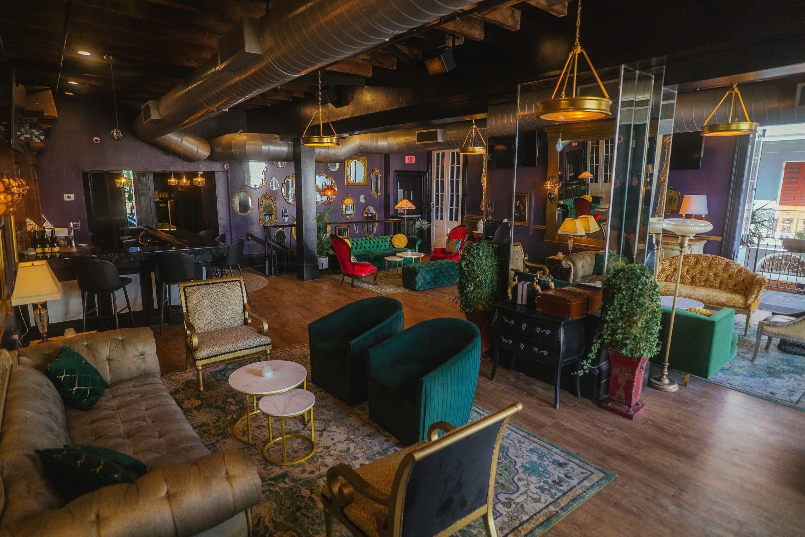 Elegant parlor and lounge