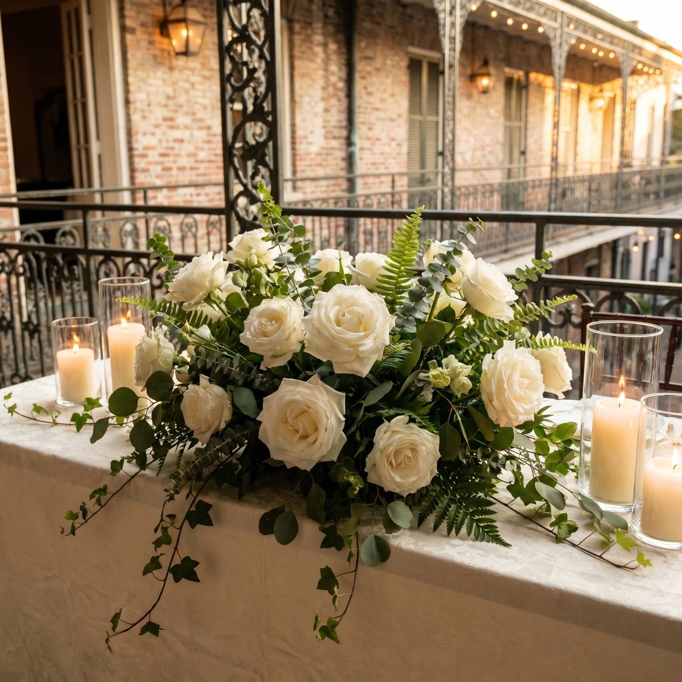 Wedding floral arrangements