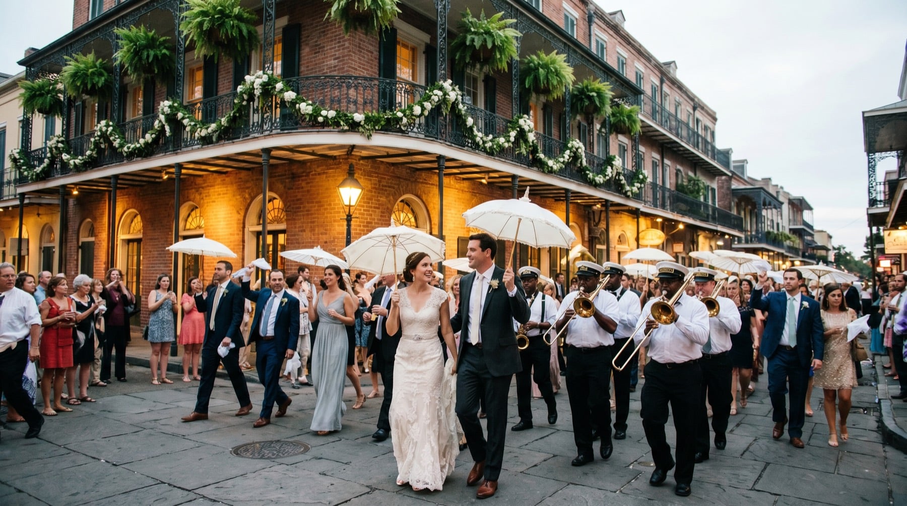 New Orleans second line parade