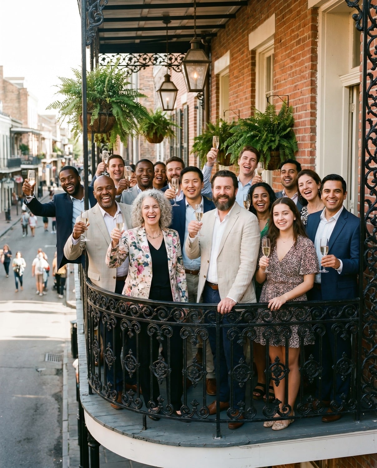 Private celebration at Toulouse Terrace