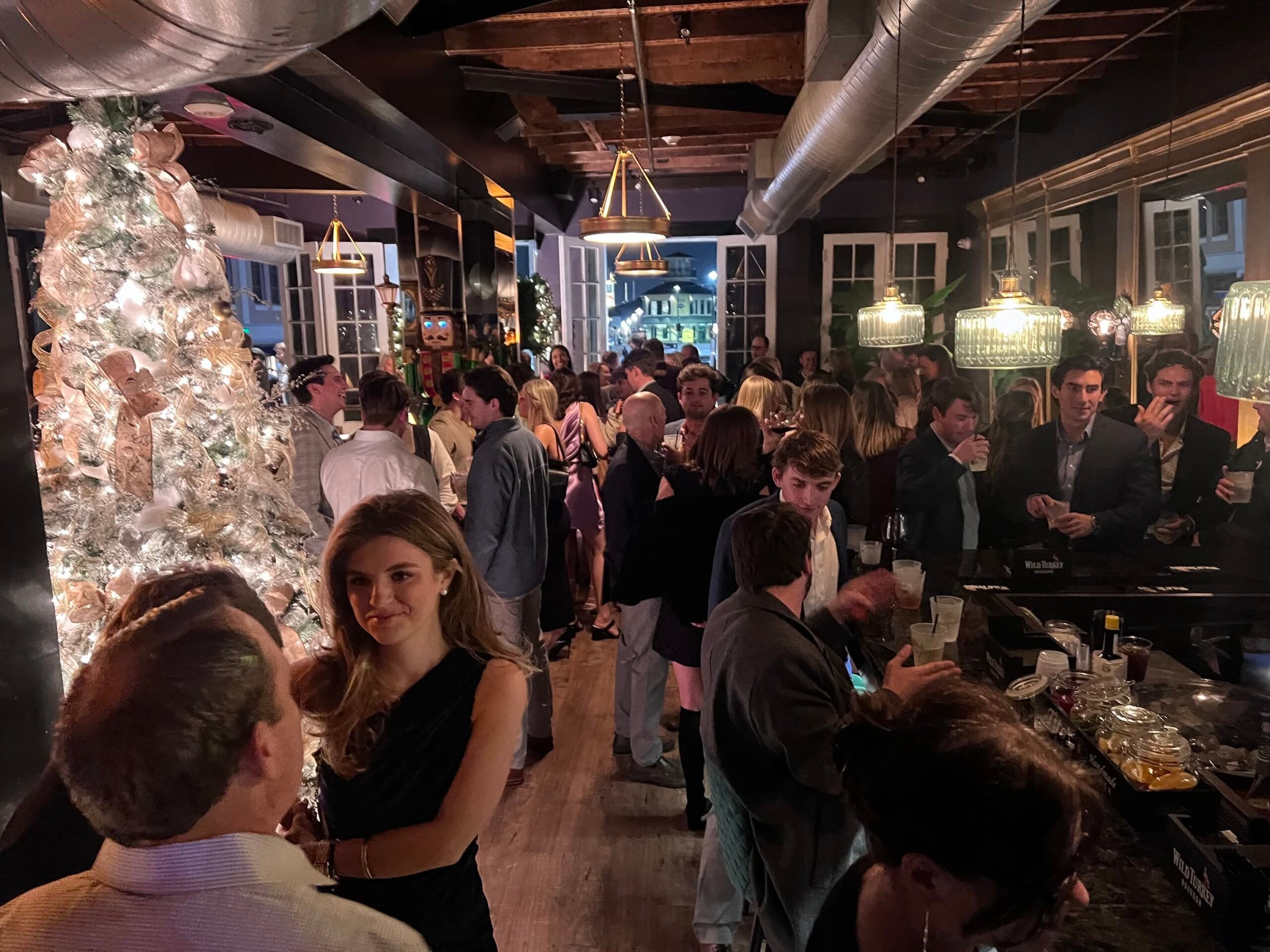 Full-house reception at Toulouse Terrace New Orleans